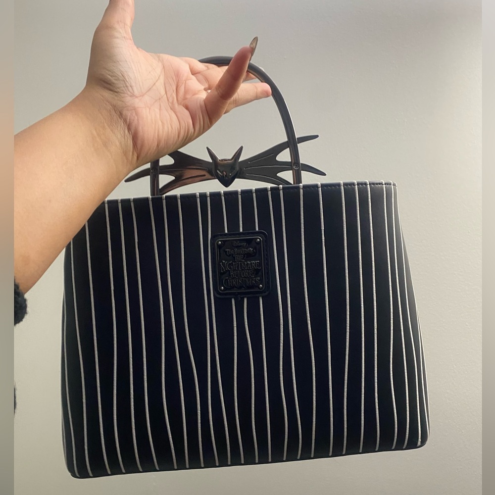 Loungefly Jack Skellington Nightmare Before Christmas Crossbody Purse